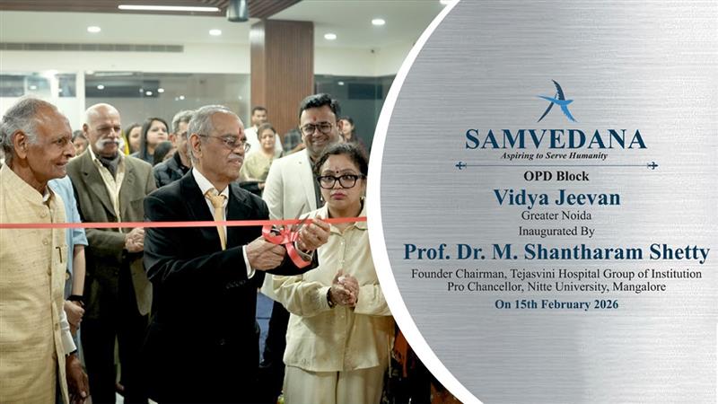 Samvedana OPD Block: A New Chapter in Compassionate Care at Vidya Jeevan, Greater Noida 